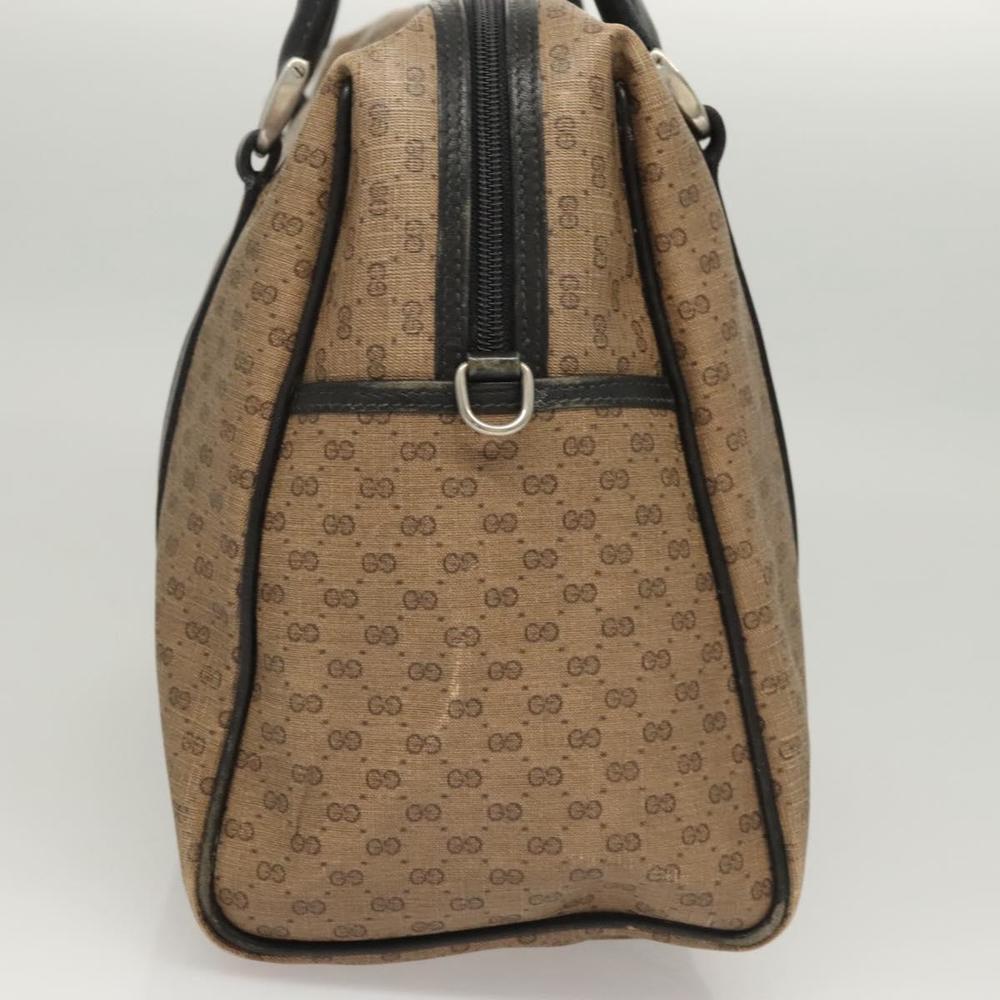 Gucci Tan and Black Travel Bag - Picture 4 of 16